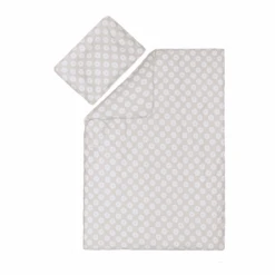 Fillikid Bettwäsche Set Jersey100 X 140 Cm Grau
