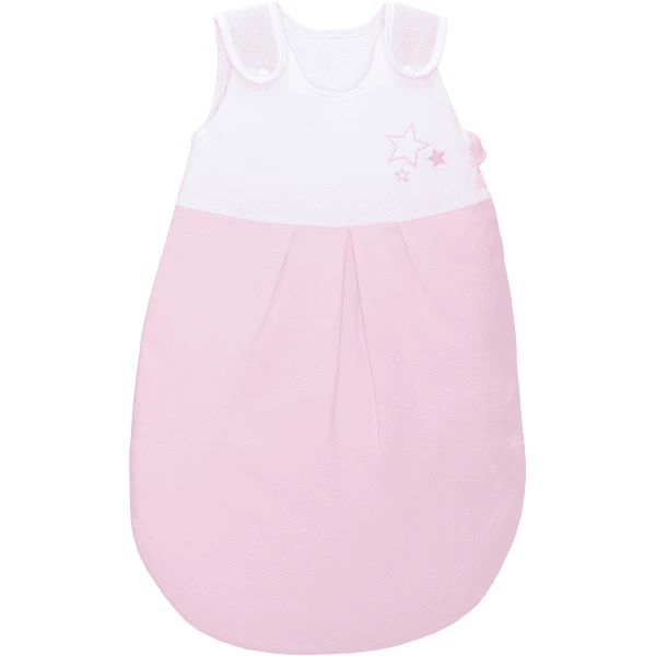 Fillikid Ganzjahresschlafsack Jersey Rosa Mit Sternenapplikation 3 Fillikid Ganzjahresschlafsack Jersey Rosa Mit Sternenapplikation