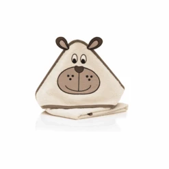 Fillikid Kapuzenbadetuch Bär 75 X 75 Cm