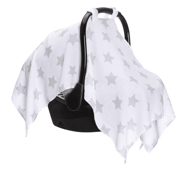 Fillikid Sonnenschutz Für Babyschalen Weiß/Sterne 3 Fillikid Sonnenschutz Für Babyschalen Weiß/Sterne