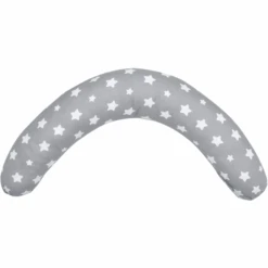 Fillikid Stillkissen Und Seitenlagerungskissen Sterne Grau 190 Cm