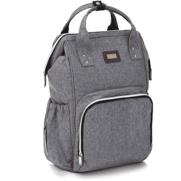 Fillikid Wickelrucksack Zürich Grau 3 Fillikid Wickelrucksack Zürich Grau