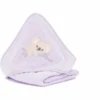 Fillikid Kapuzenbadetuch Koala Flieder 75x75 Cm
